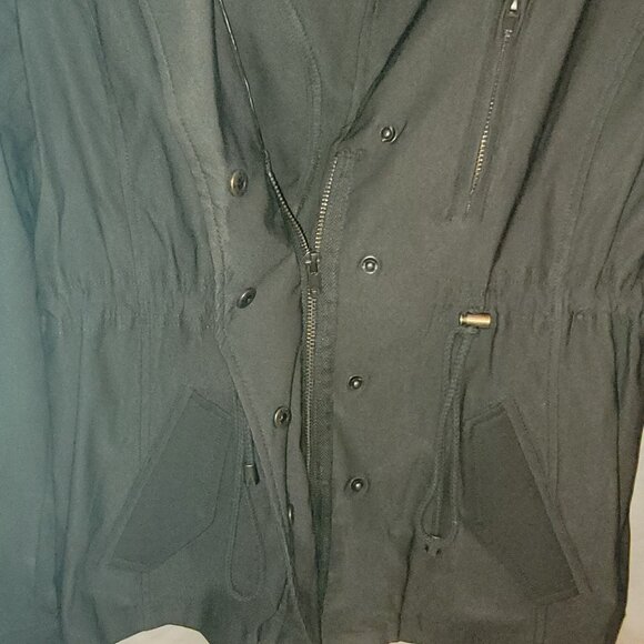 Eden Society Dark Olive Green Utility Chore Jacket Size Large - Picture 5 of 10